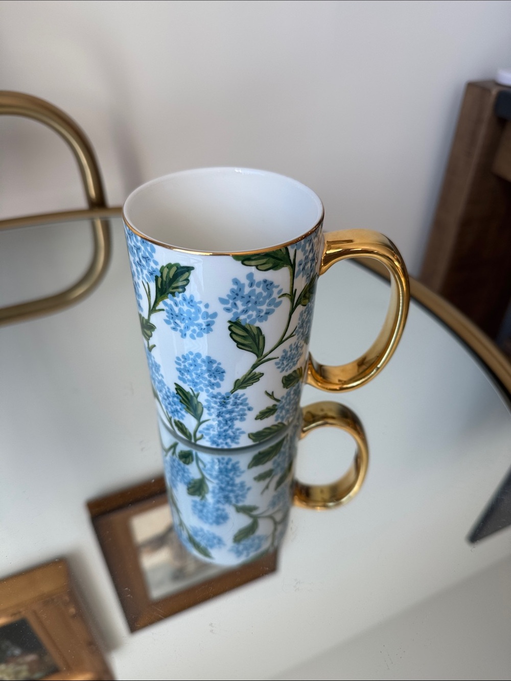 Rifle Paper Company Hydrangea Mug
